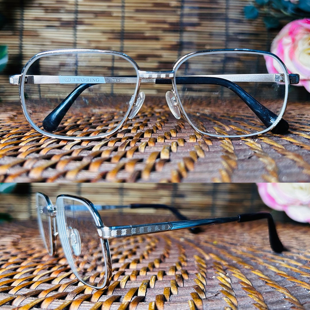 TWO RING Titanium Frame Glasses Men s Fashion Watches