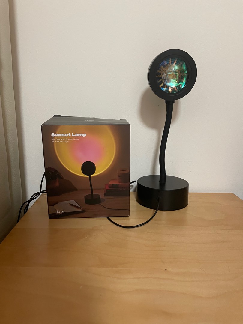 Typo Sunset Lamp, Furniture & Home Living, Lighting & Fans, Lighting on