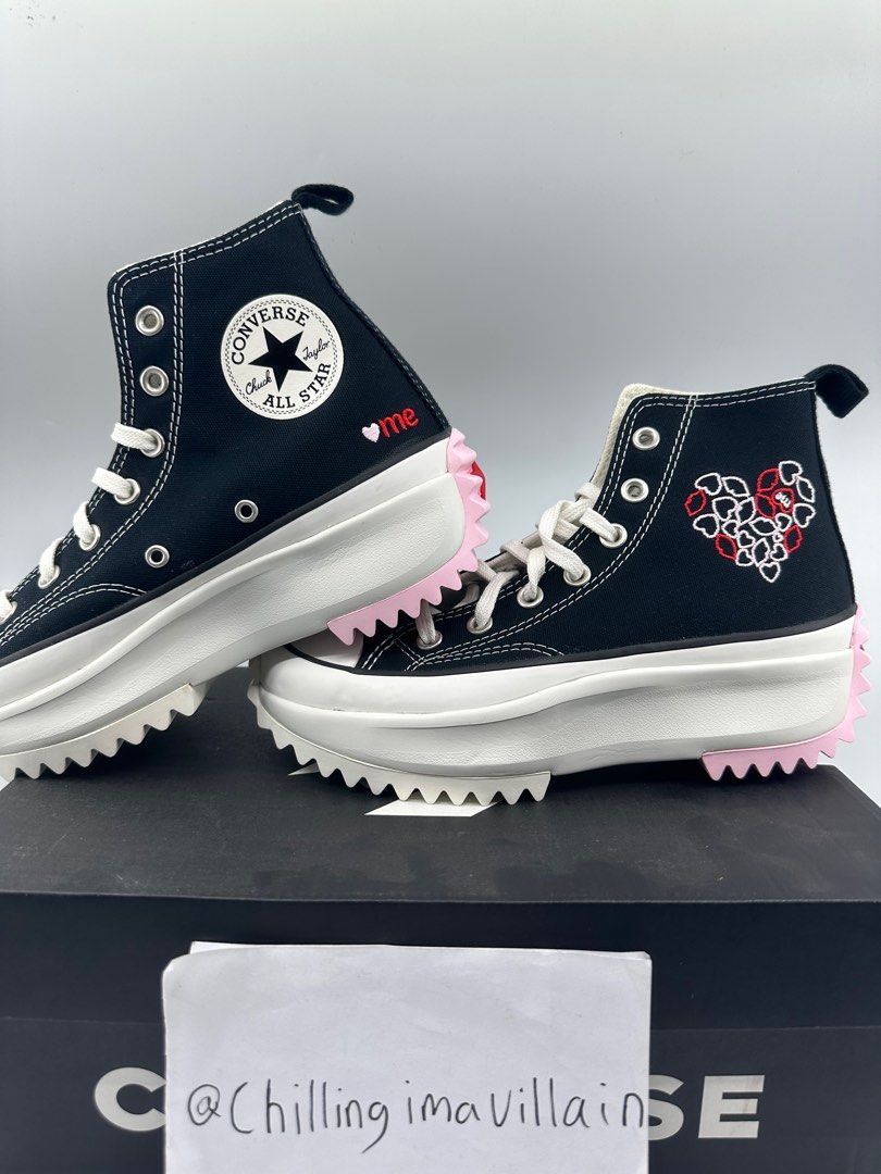 Love heart brand converse on sale