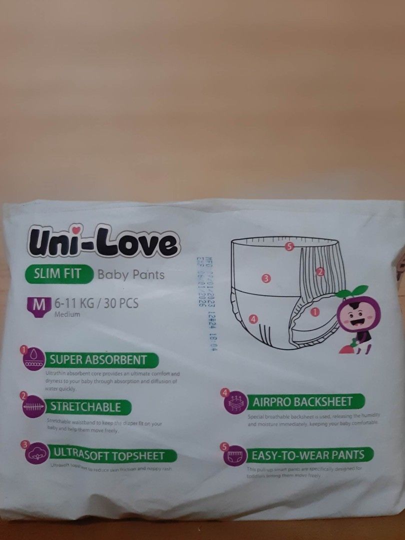 UNILOVE MEDIUM PANTS 30 PCS (Category: Diapers & Baby Wipes) located in Manila. Submitted by sweetieteapascua (Listing ID 1244257290, Image 2). Description: MAMYPOKO MEDIUM PANTS 30PCS-260 MANUFACTURED DATE 2023 EXPIRATION DATE 2026 PAYMENT-CID, GCASH, BANKTRANSFER https://m.me/sweetietea.pascua.