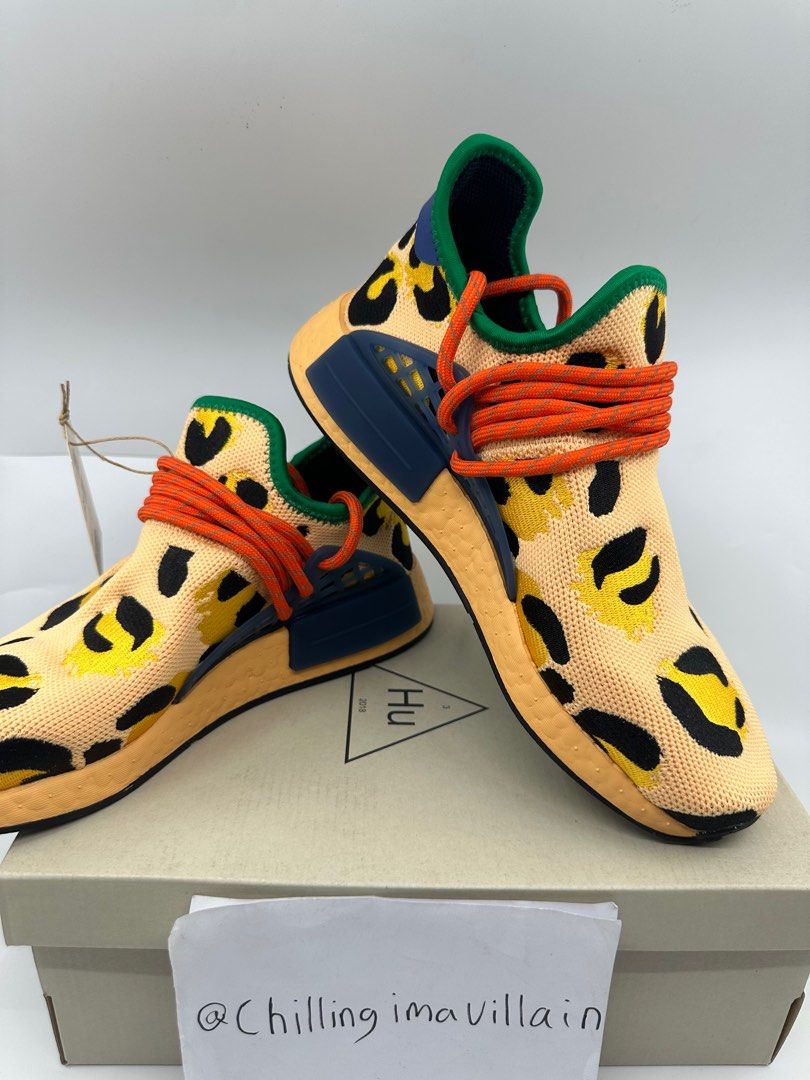 Adidas pharrell williams hu gold hot sale