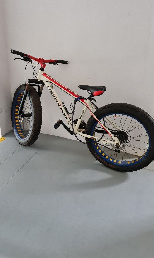 Used fat online tyre cycle