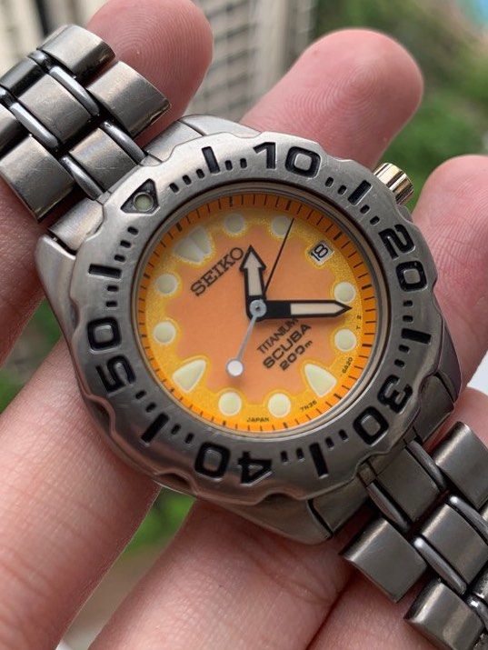 Seiko deals titanium scuba