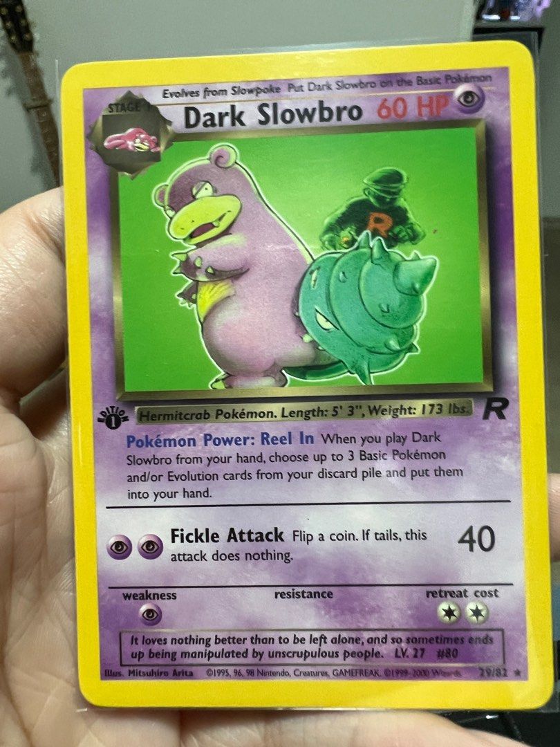 Vintage Dark Dragonite, Rare 1st Edition - Team Rocket Returns (Dark  dragonair, dark slowbro, sneak attack), Hobbies & Toys, Toys & Games on  Carousell