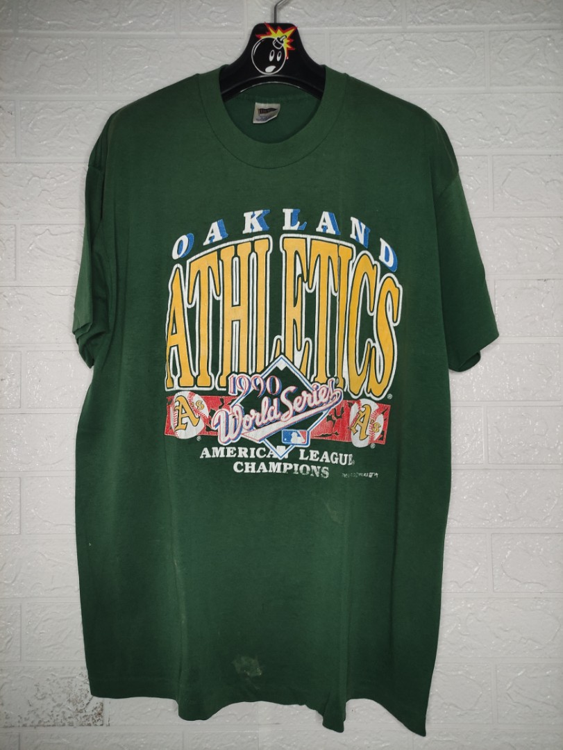 Vintage Oakland Athletics A.O.P. T-Shirt Sz. L
