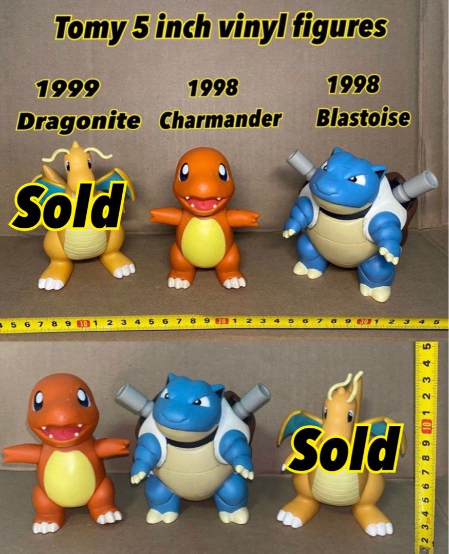 Pokemon tomy figures 1998 store