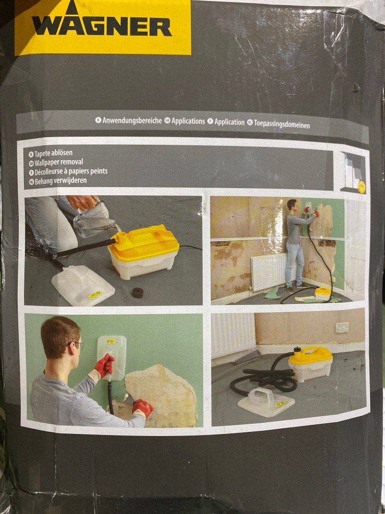 WAGNER wallpaper steamer, TV & Home Appliances, Irons & Steamers on
