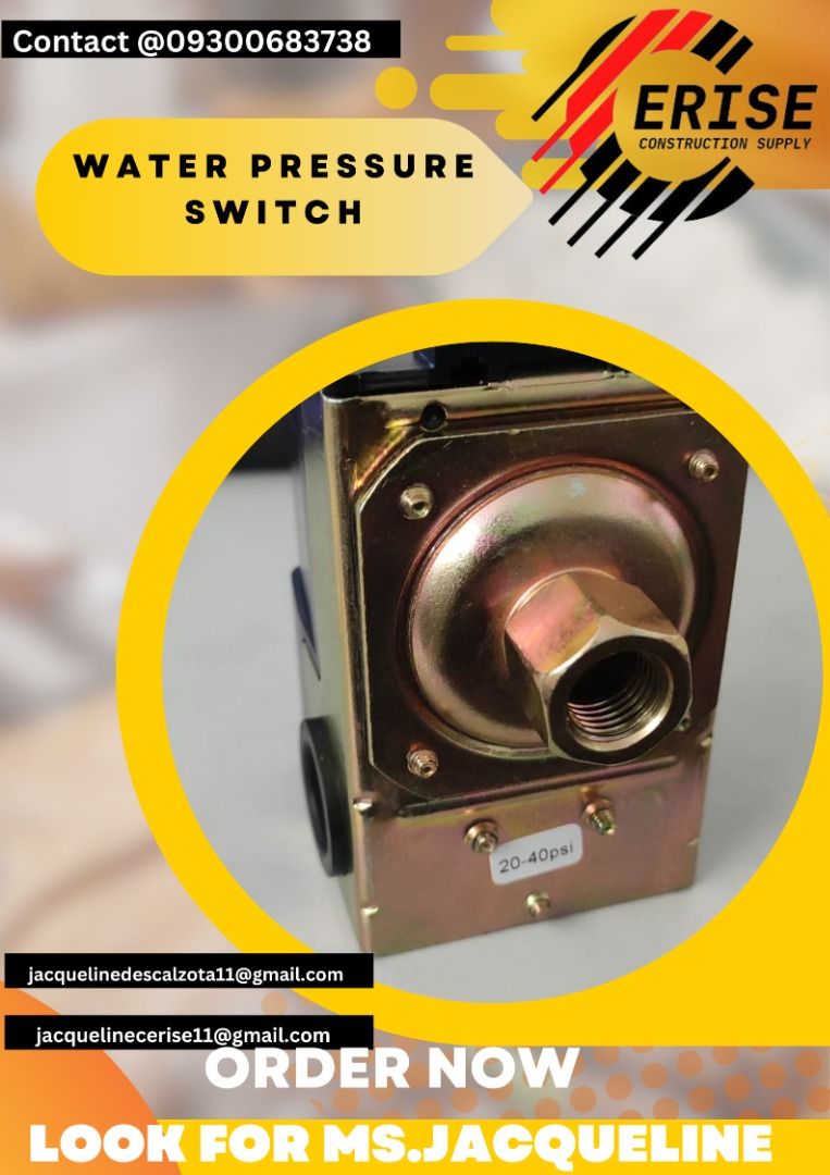 WATER PRESSURE SWITCH on Carousell
