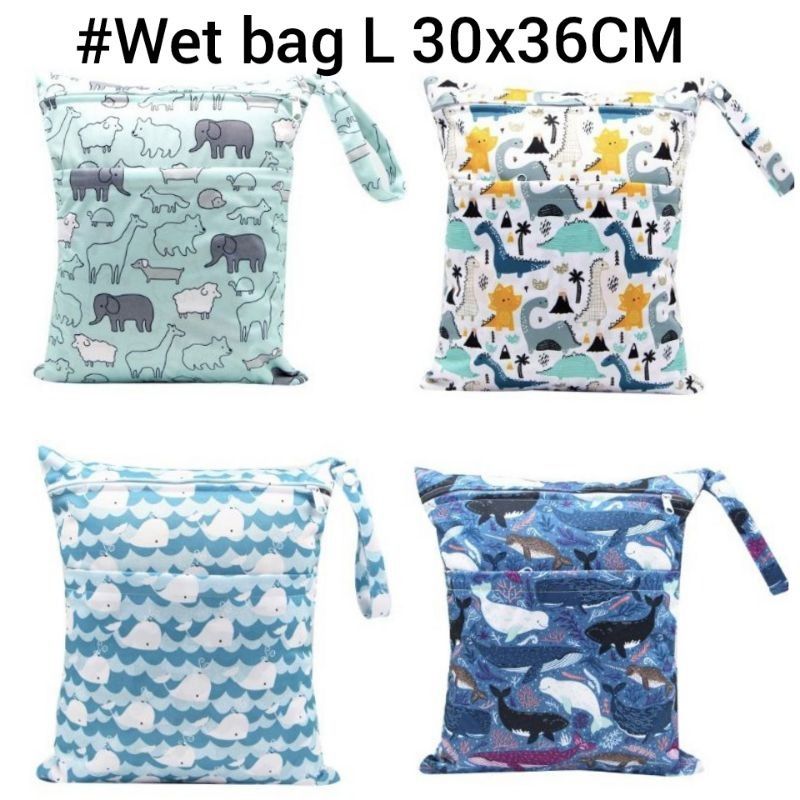 Wet bag diaper bag top