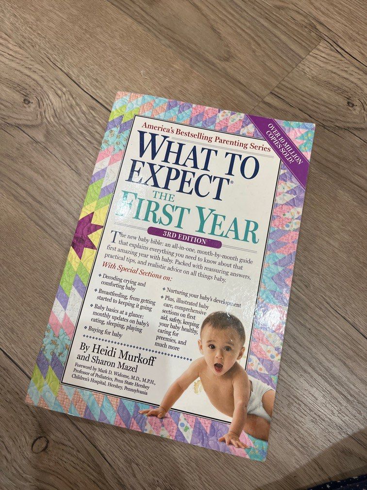 What to expect first year book pregnancy on Carousell