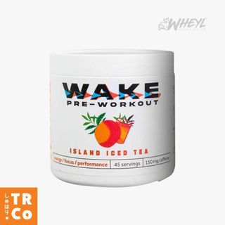 Wheyl WAKE Pre-Workout Supplement. Energy-boosting Zesty Formula. Enhanced Performance.