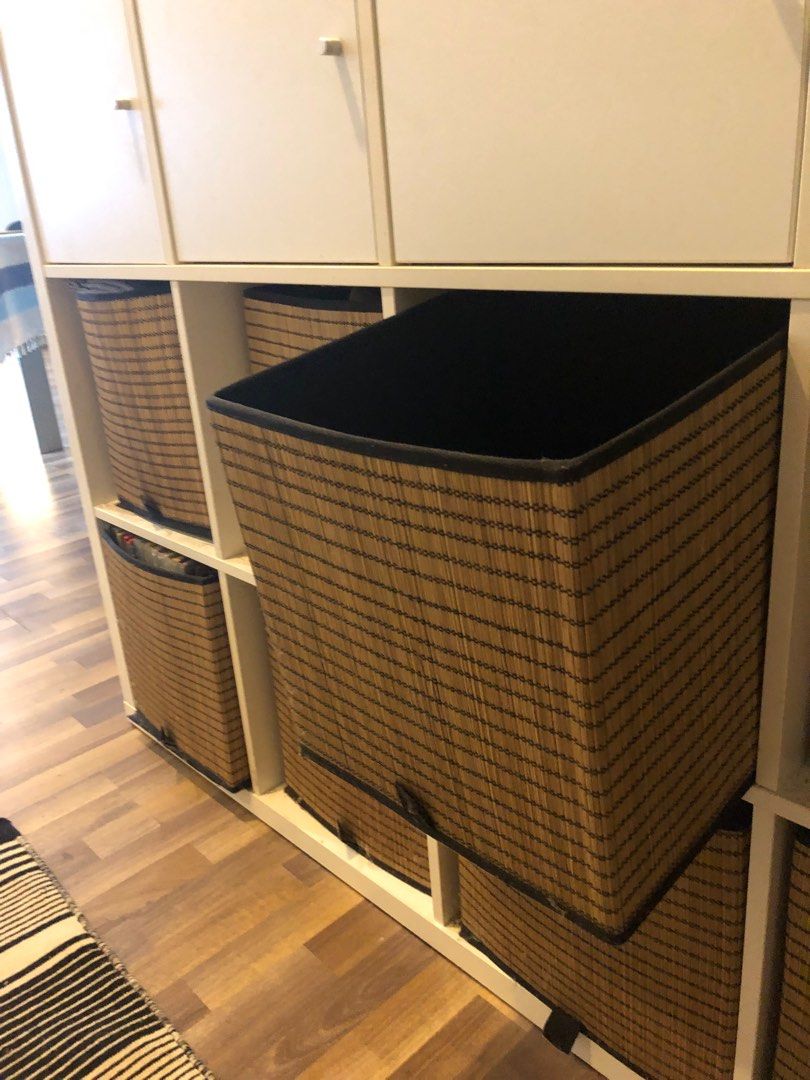 WHITE IKEA KALLAX Room Divider, Furniture & Home Living, Furniture