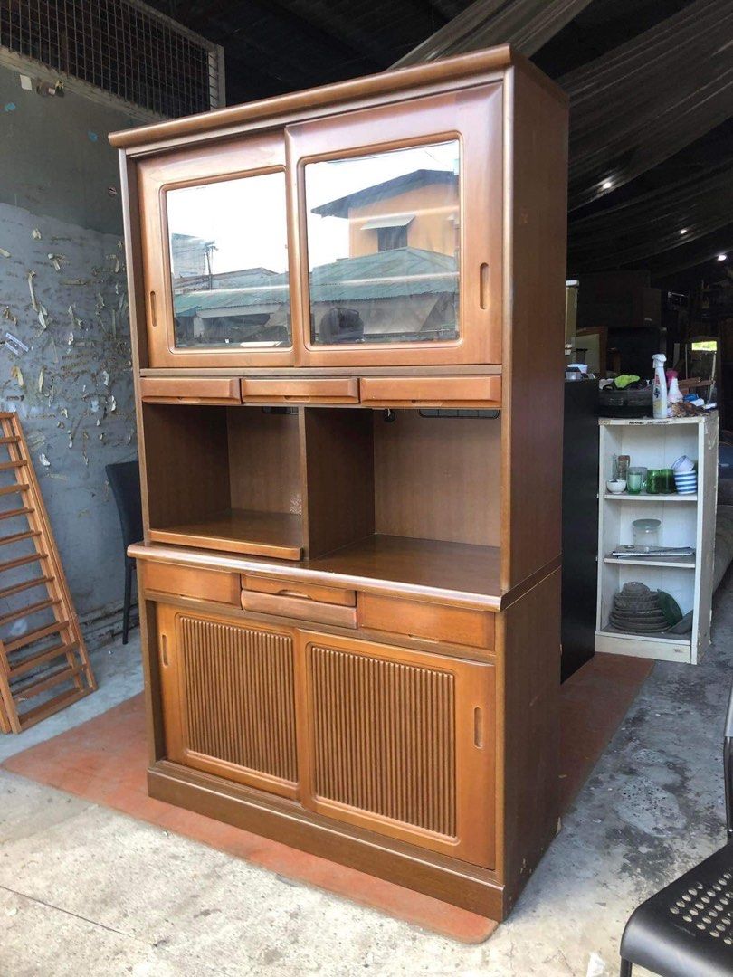 Wooden Kitchen Cabinet Sliding Doors Solid Wood Doors And Drawers 47l X