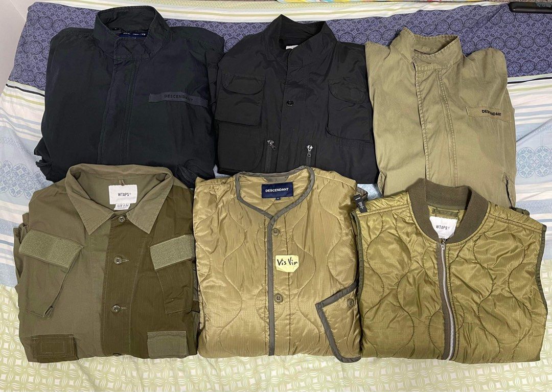 Wtaps jungle shirts modular descendant d51m, 男裝, 上身及套裝, T