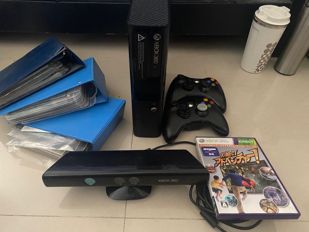 Xbox360 elite Kinect full set, Video Gaming, Video Game Consoles, Xbox on Carousell