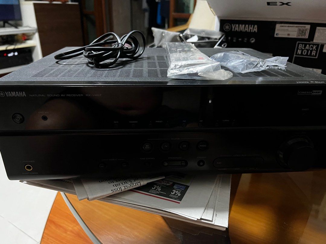 Yamaha AV Receiver RX V467 Audio Soundbars Speakers Amplifiers On yamaha-av-receiver-rx-v467-audio-soundbars-speakers-amplifiers-on