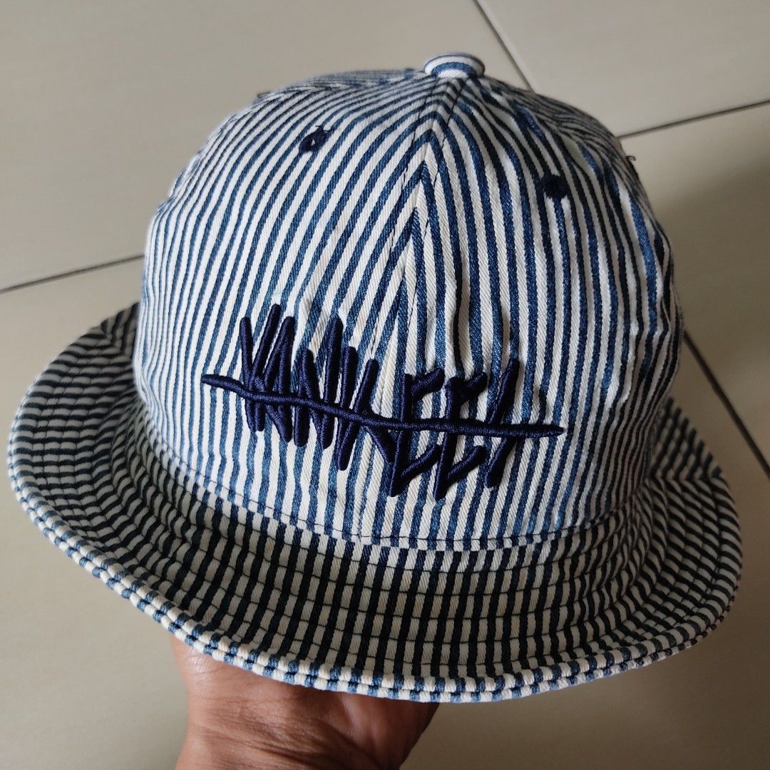 Yankes Hickory Stripe 6panel bucket hat size M L