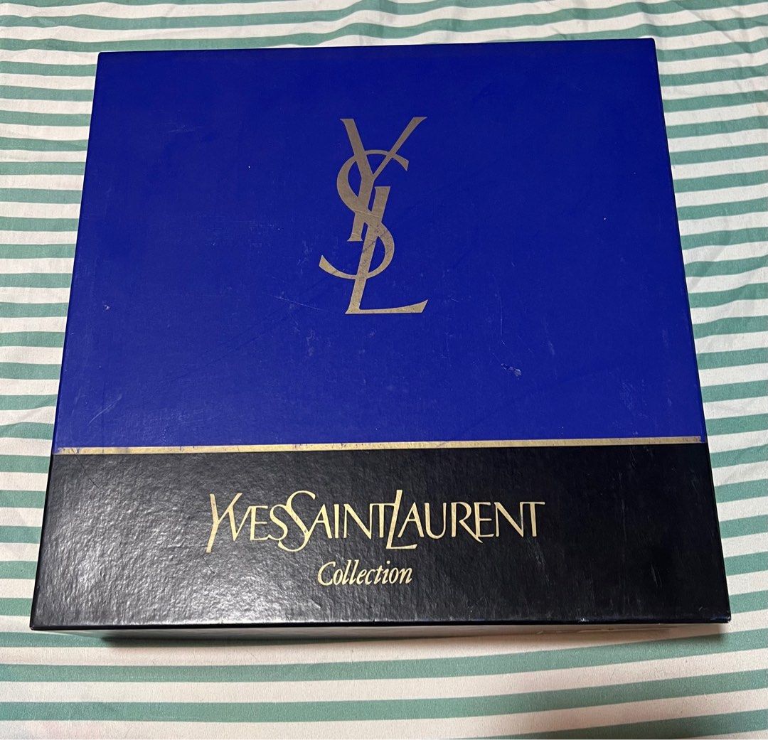 YSL Plates Collection (Category: Dinnerware & Cutlery) located in Quezon City. Submitted by dutchess88 (Listing ID 1244265771, Image 1). Description: 💯 Original YSL Blue Ribbon Plates Yamaka Japan 5 pcs Like new. No chips. No more box na. Nginatngat ng aso. .