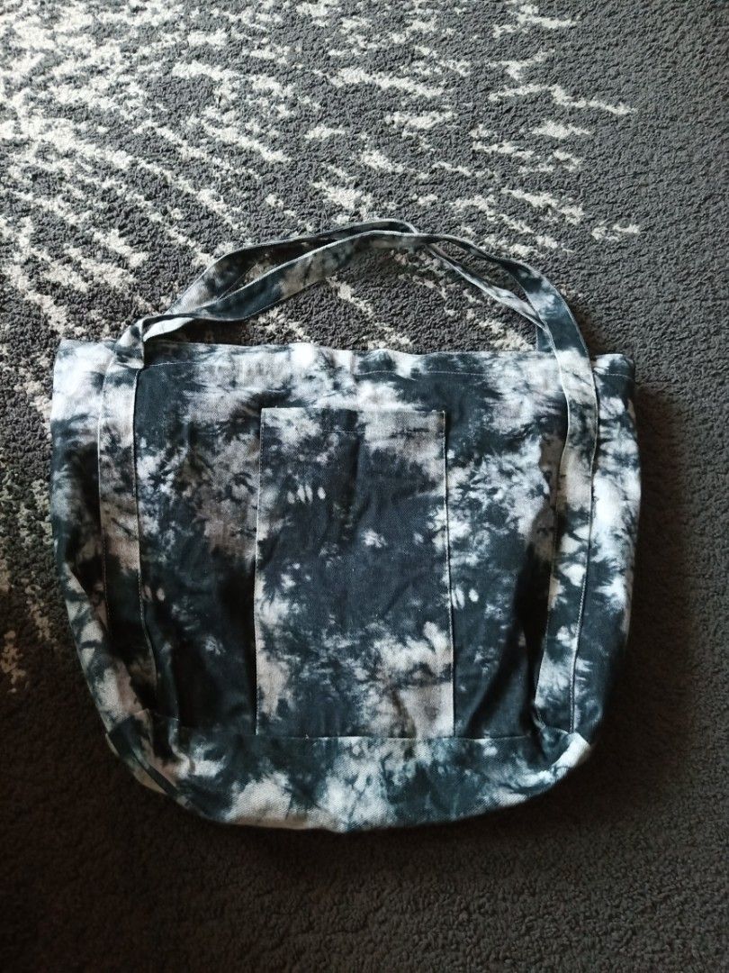 Zara tie dye large tote