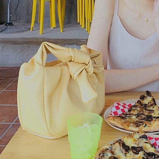 Zara yellow bag