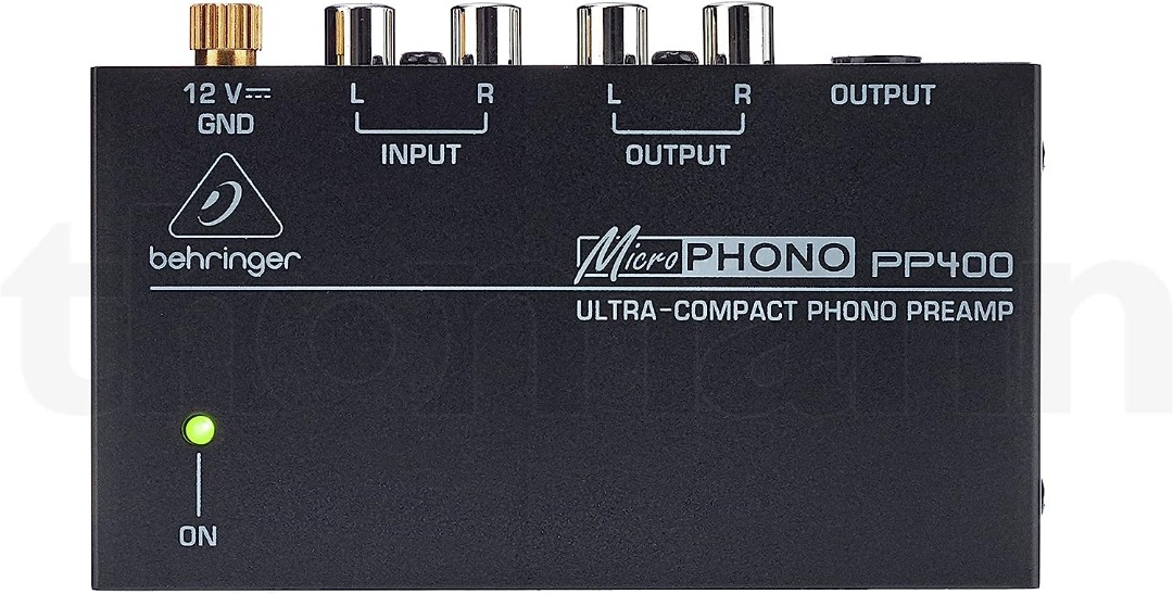 [1121A] Behringer Microphono PP400 Phono Preamp, Audio, Microphones on