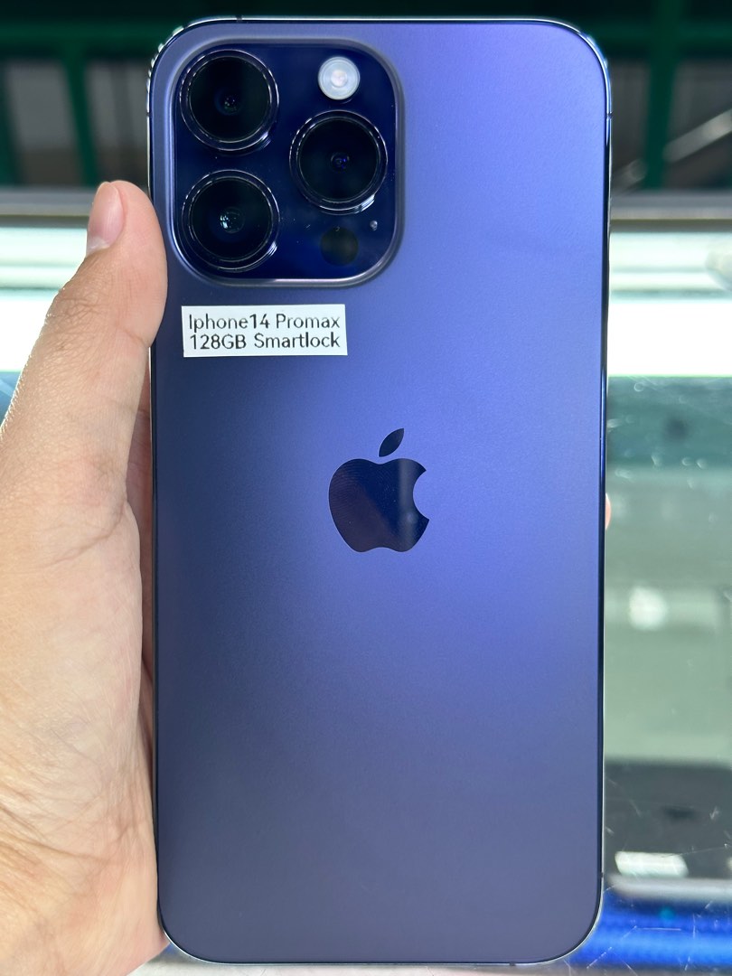 14 promax 128gb smart lock 100 battery, Mobile Phones & Gadgets
