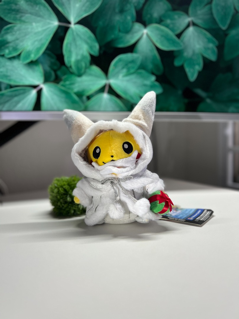 Christmas pikachu plush clearance