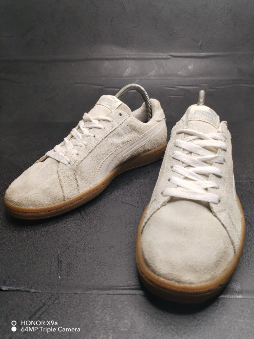 Puma suede classic sales natural leder sneaker