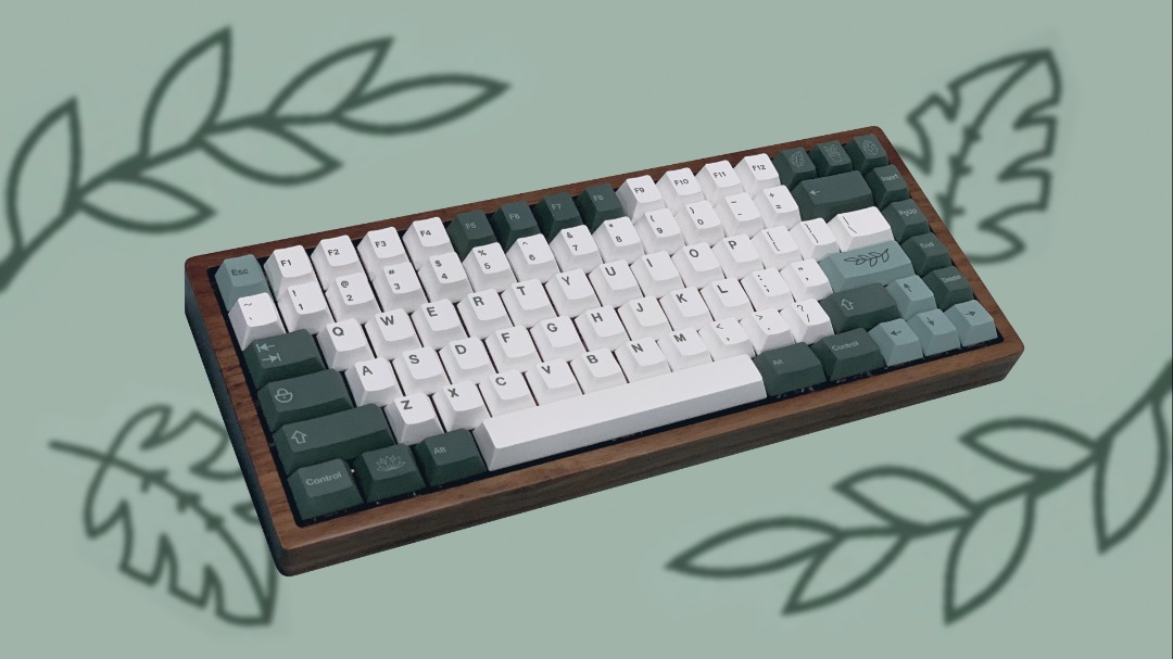 75 Wood Custom Mechanical Keyboard, Computers & Tech, Parts