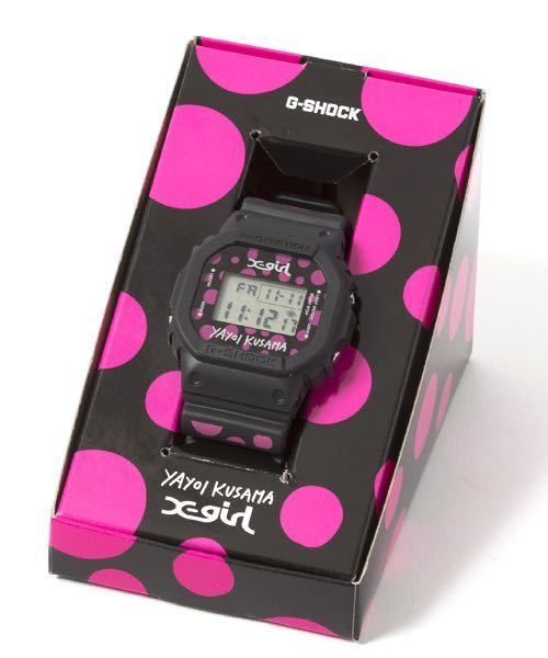 草間彌生/ 展覽限定絕版X-Girl x G-SHOCK Yayoi Kusama 手錶波點, 女裝