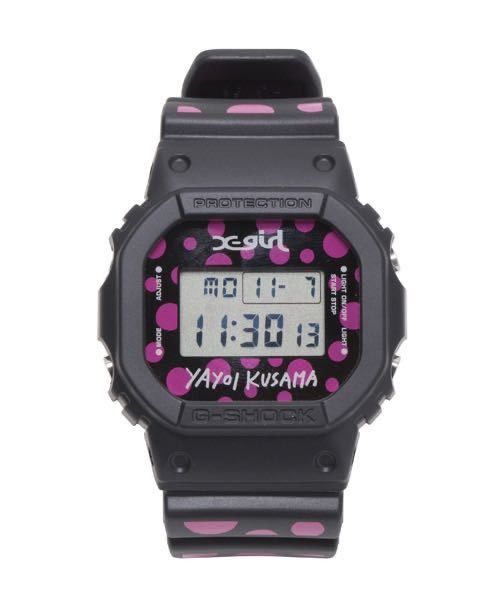 草間彌生/ 展覽限定絕版X-Girl x G-SHOCK Yayoi Kusama 手錶波點, 女裝
