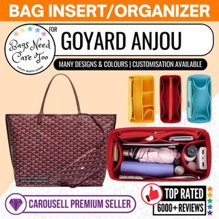 Goyard St Louis and Goyard Anjou Bag Organizer Insert, Bag