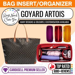 Goyard St Louis and Goyard Anjou Bag Organizer Insert, Classic