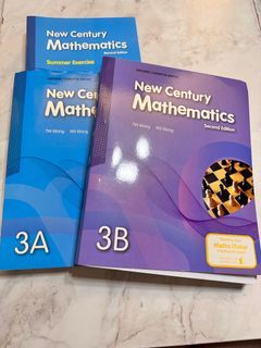 數學書|New Century Mathematics (Second edition) Book 3A & 3B| Textbook