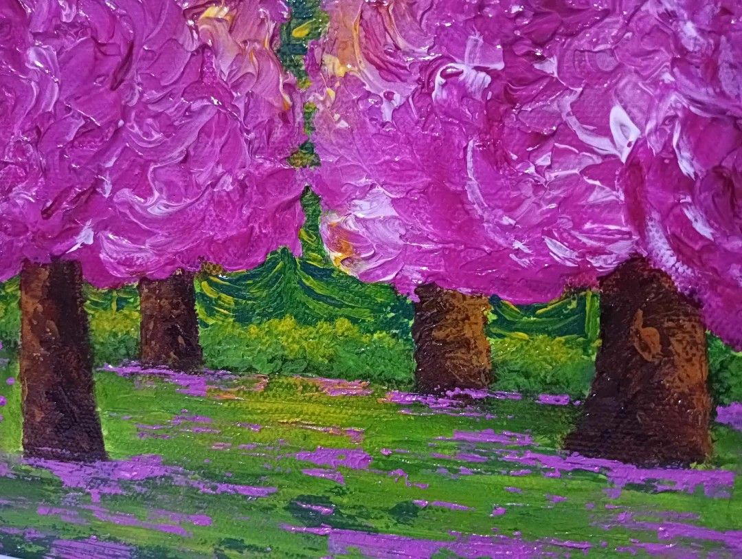 Acrylic painting for sale on Carousell