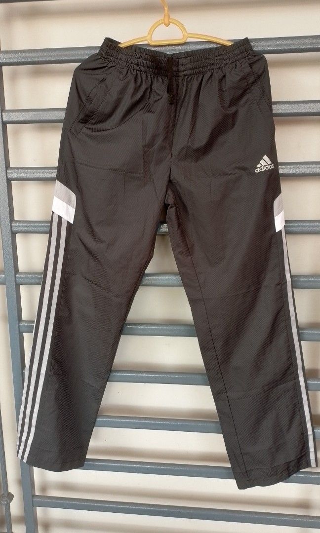 Vintage Adidas lined wind pants, Men's Fashion, Activewear on Carousell