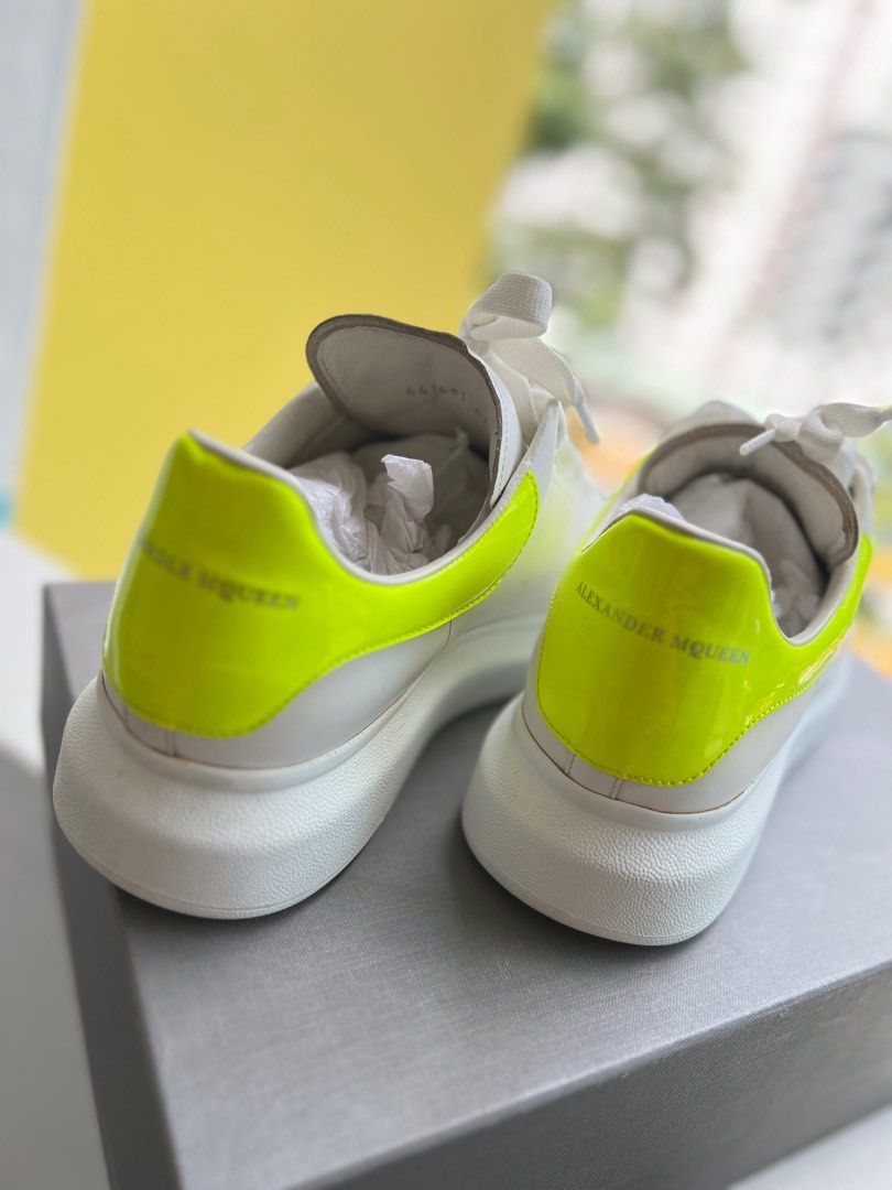 White and hot sale yellow alexander mcqueen's