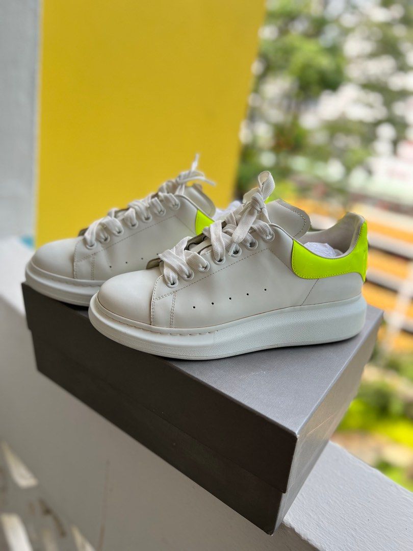 Alexander Mcqueen Oversized Laced up Sneakers