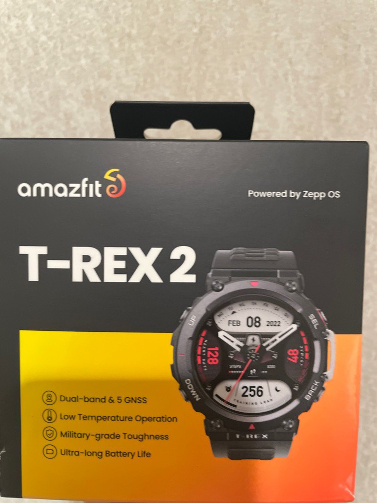 Amazfit T-Rex 2 (Ember Black), Mobile Phones & Gadgets, Wearables ...
