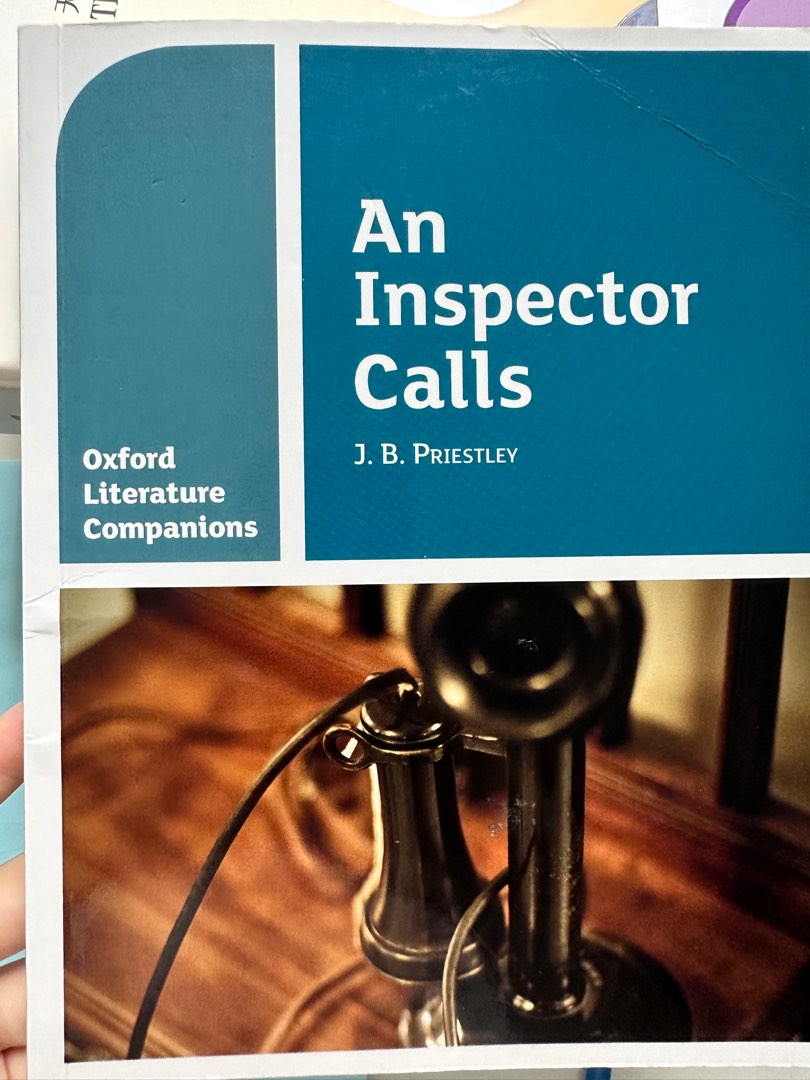 An Inspector Calls oxford literature companions annotations, Hobbies & Toys, Books & Magazines