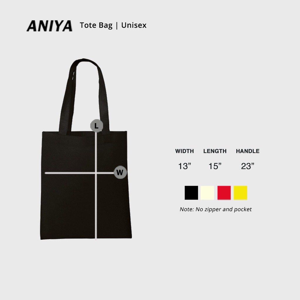 Aniya Clothing Patalim Armas Kemikal Paputok Canvas Tote Bag on Carousell