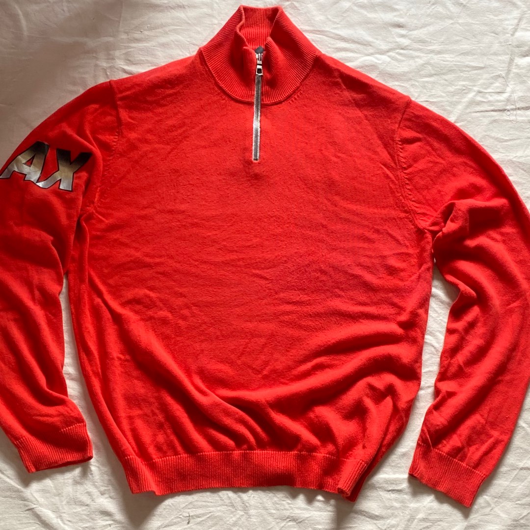 Armani Exchange Quarter Zip on Carousell