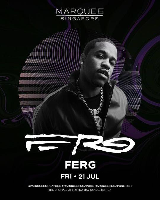 ASAP Ferg Marquee, Tickets & Vouchers, Event Tickets on Carousell