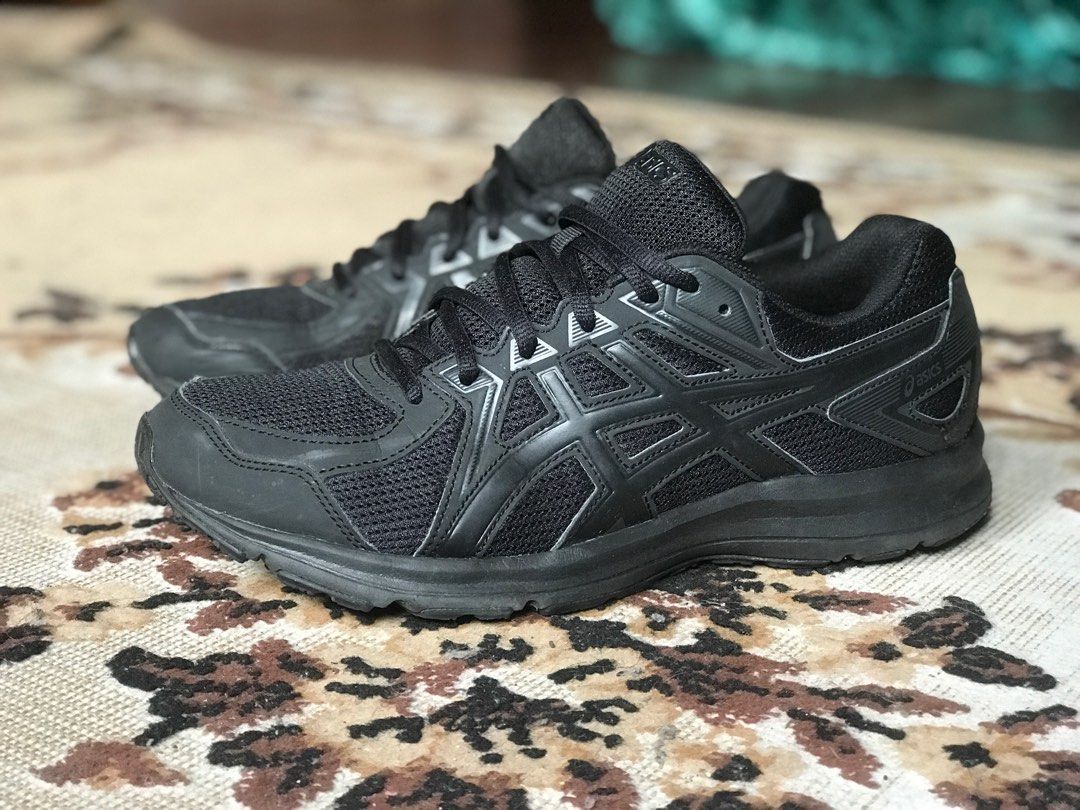 Asics jog 1 black cheap