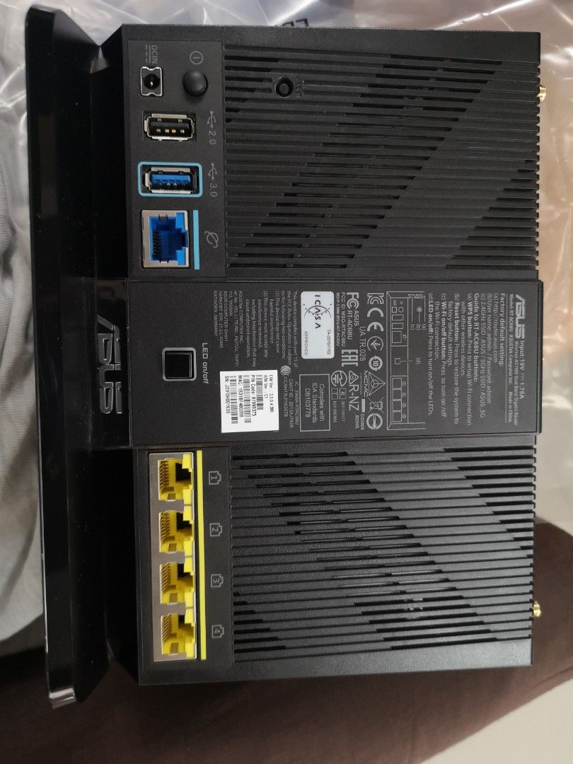 Asus Router AC 1900, Computers & Tech, Parts & Accessories, Networking ...