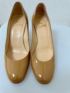 Authentic Christian Louboutin Nude Beige