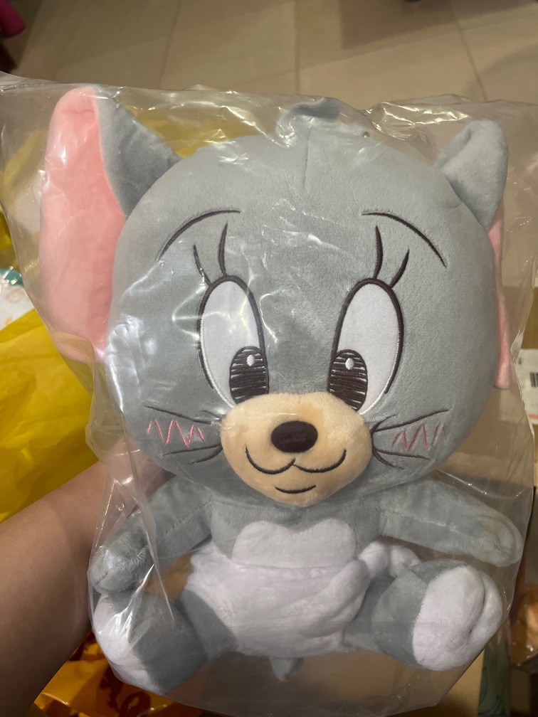 Authentic Tom and Jerry Tuffy Big Plush plushie baby christmas, Hobbies & Toys, Toys & Games on