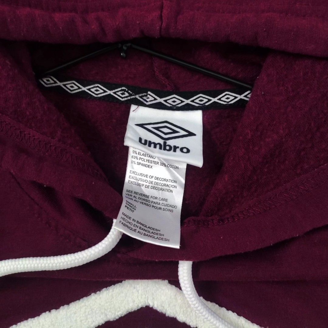 Authentic Umbro sleeveless hoodie Women s Fashion Tops
