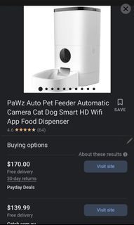 Automatic pet feeder with built in camera