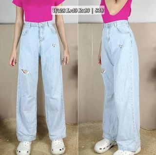 Baggy Jeans Waist 28 (Thrifted/Ukay)